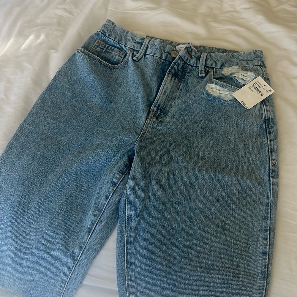 Good American Good Boy Jean Size 4/27 NWT